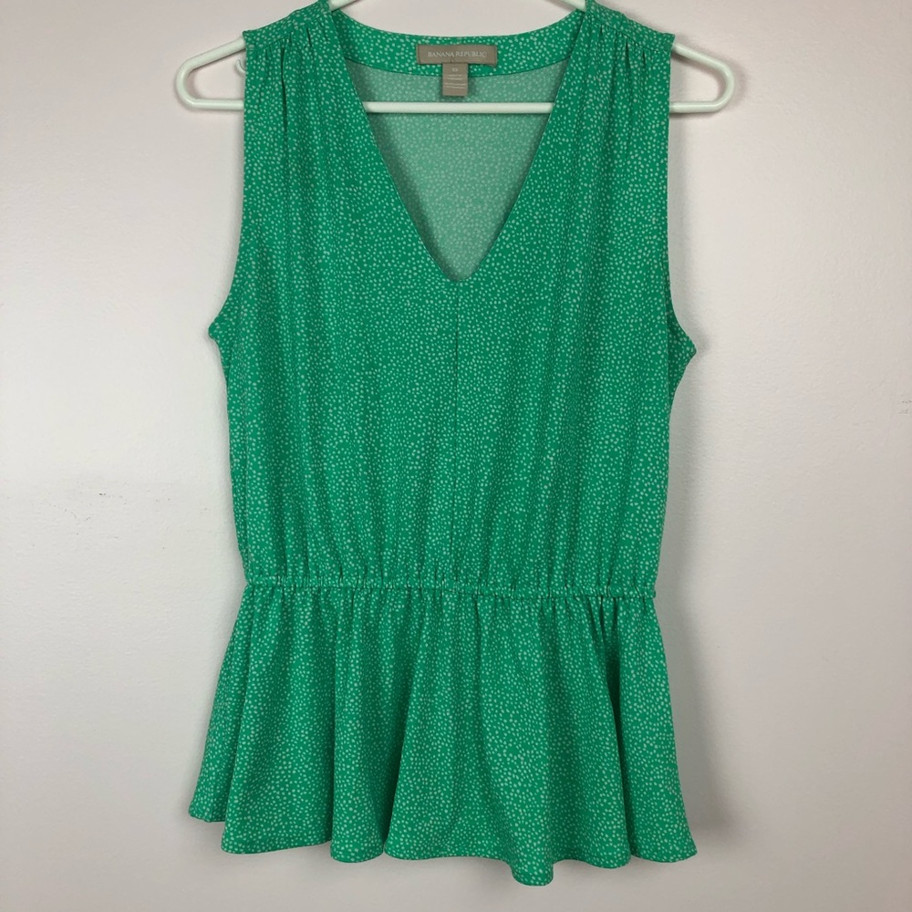 Banana Republic Polka Dot Baby Doll Tank Size XS